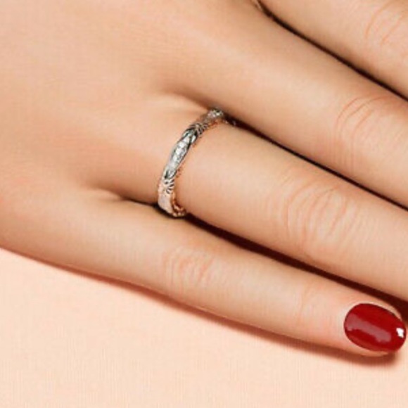 New Sterling silver/gold plated Ring - Picture 2 of 5